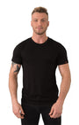 Tshirt Unisex Blank Black 180GSM Organic Fairtrade