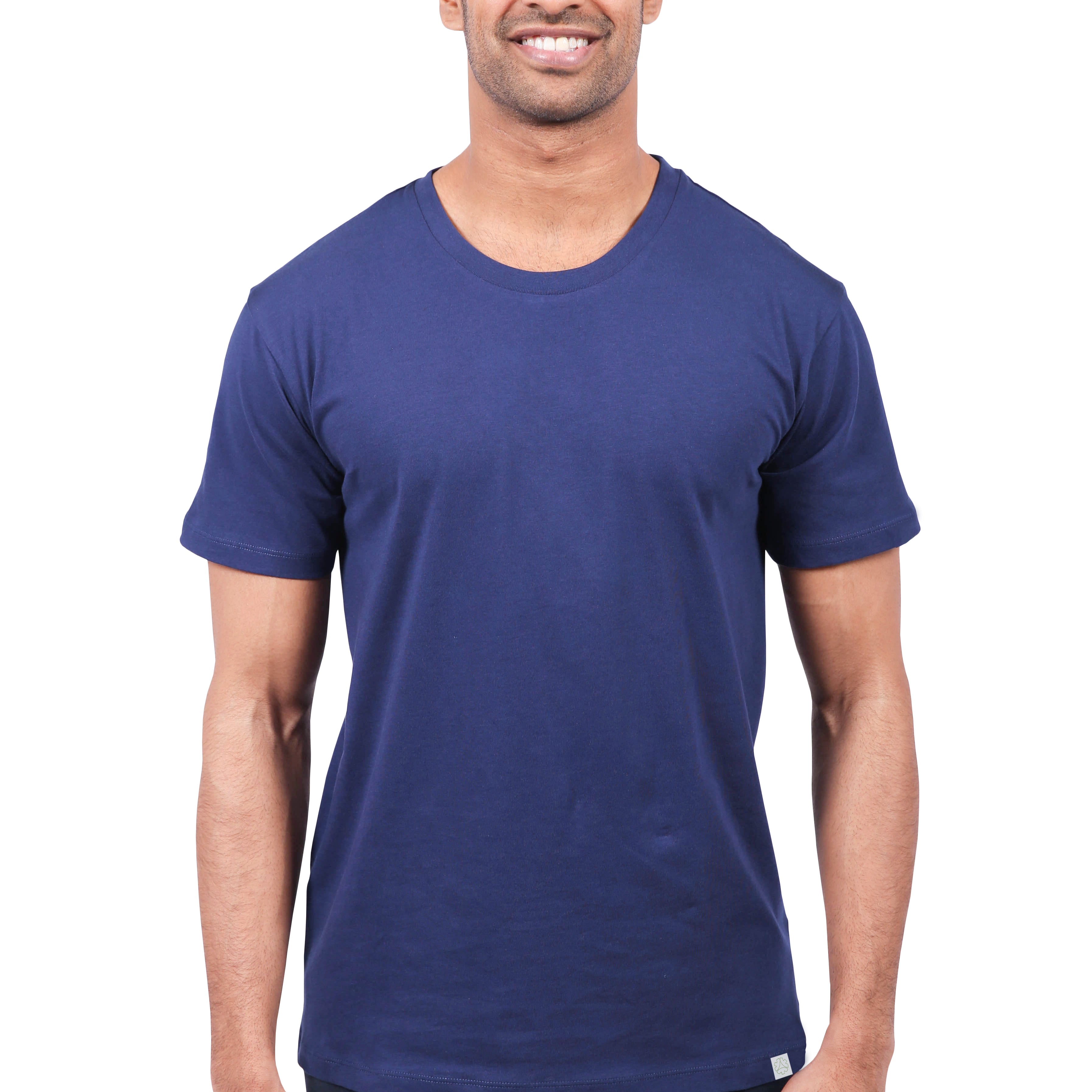 Blank T-shirt, Unisex Navy 180g