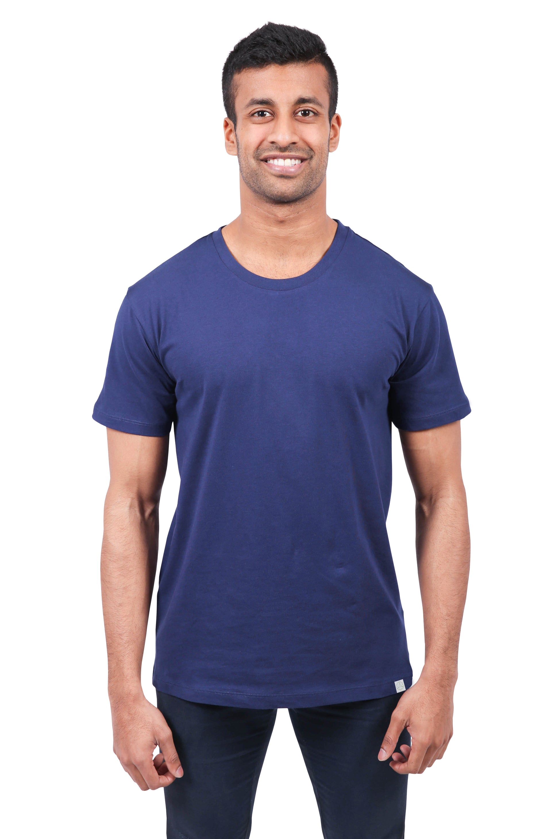 Blank T-shirt, Unisex Navy 180g