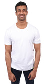 Round Neck T-shirt, Unisex White