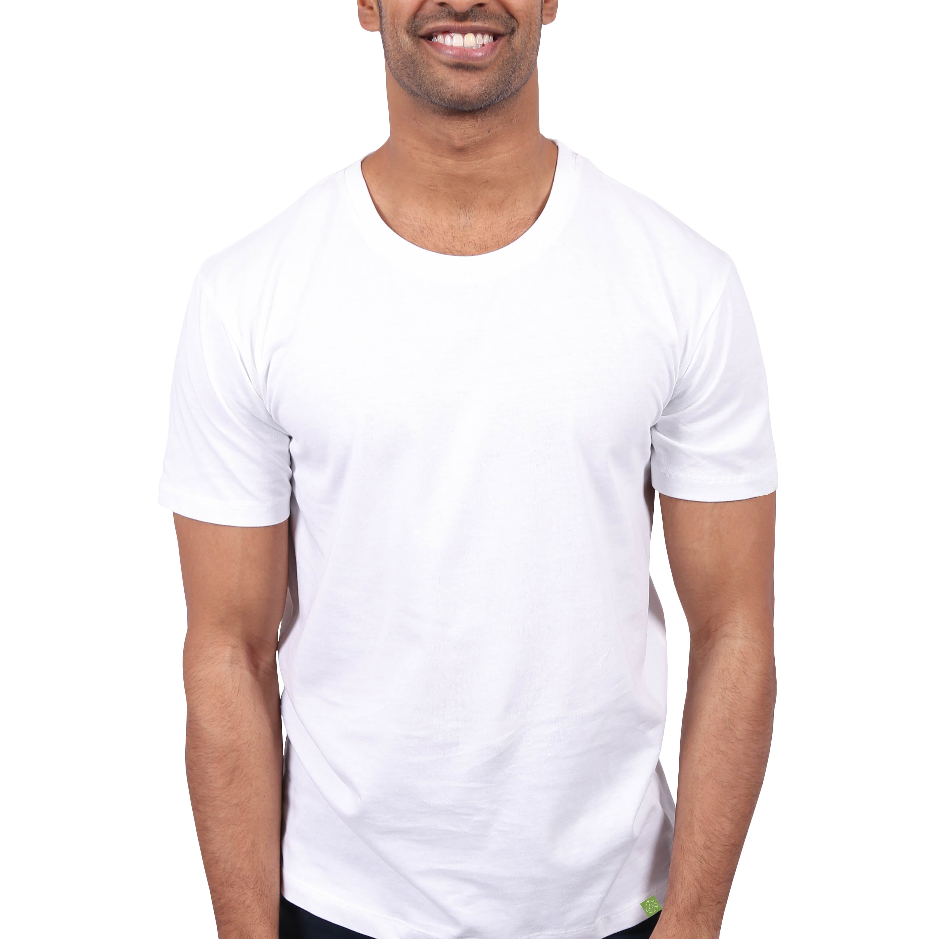 Round Neck T-shirt, Unisex White