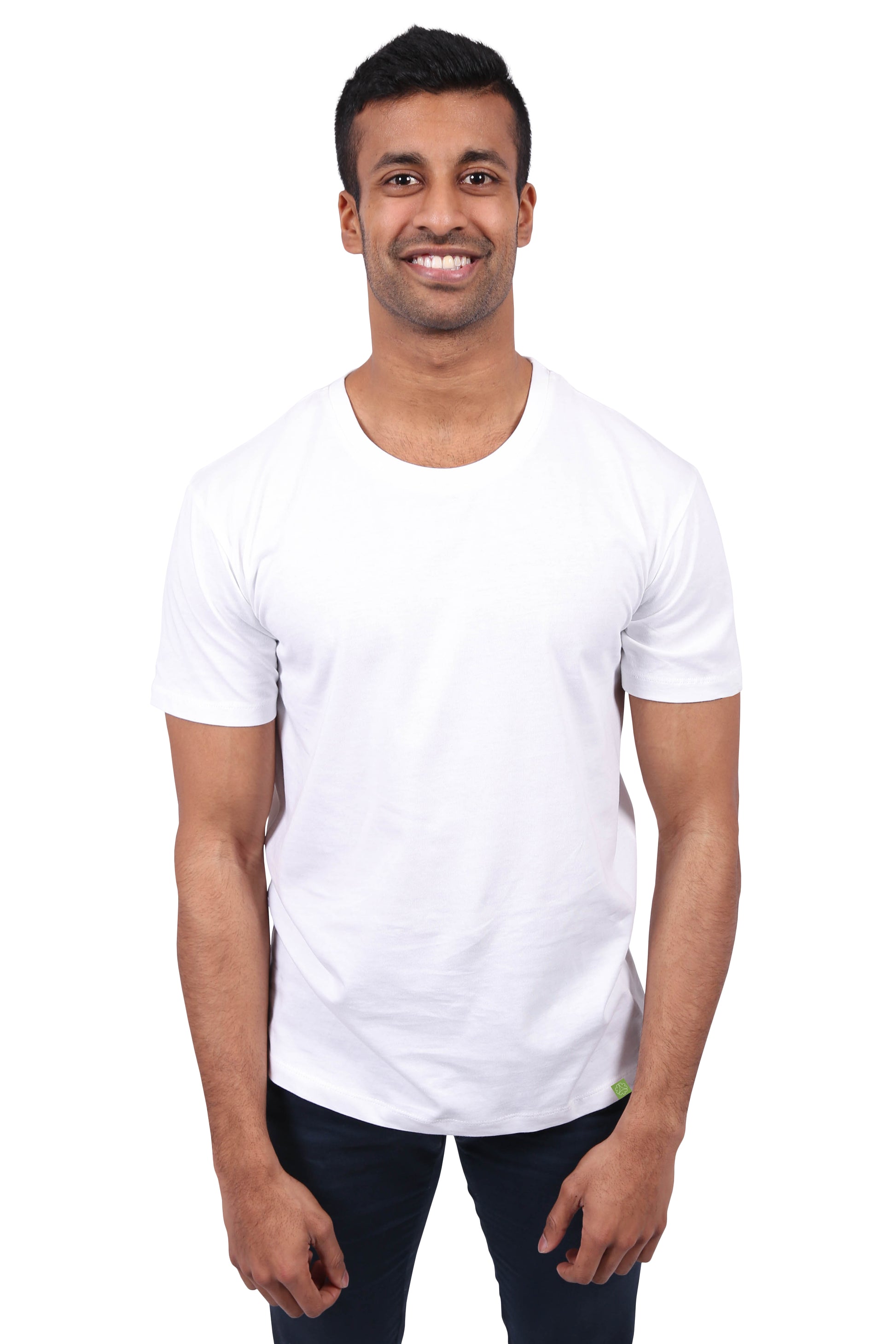 Round Neck T-shirt, Unisex White