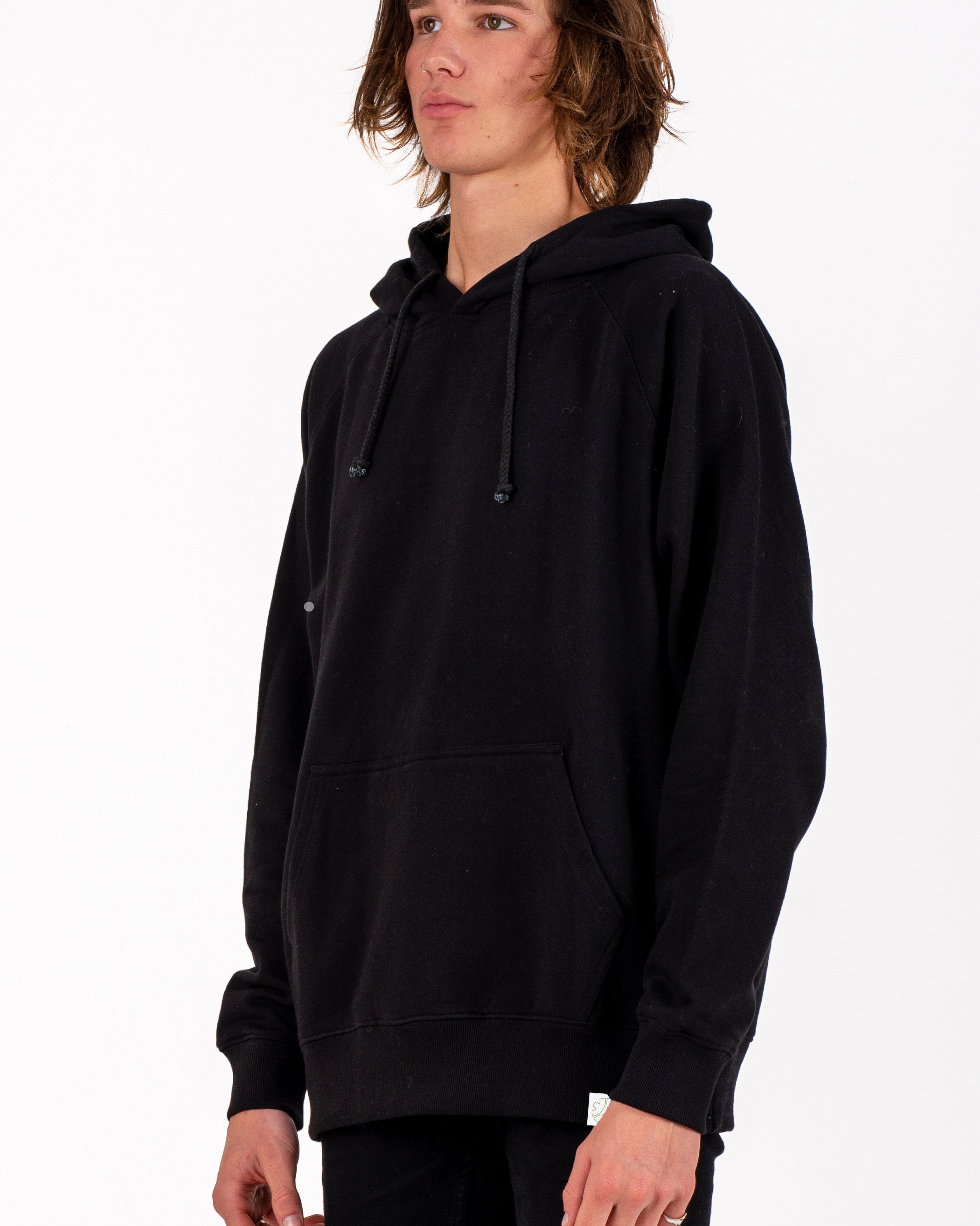 Pullover Hoodie, Unisex Black