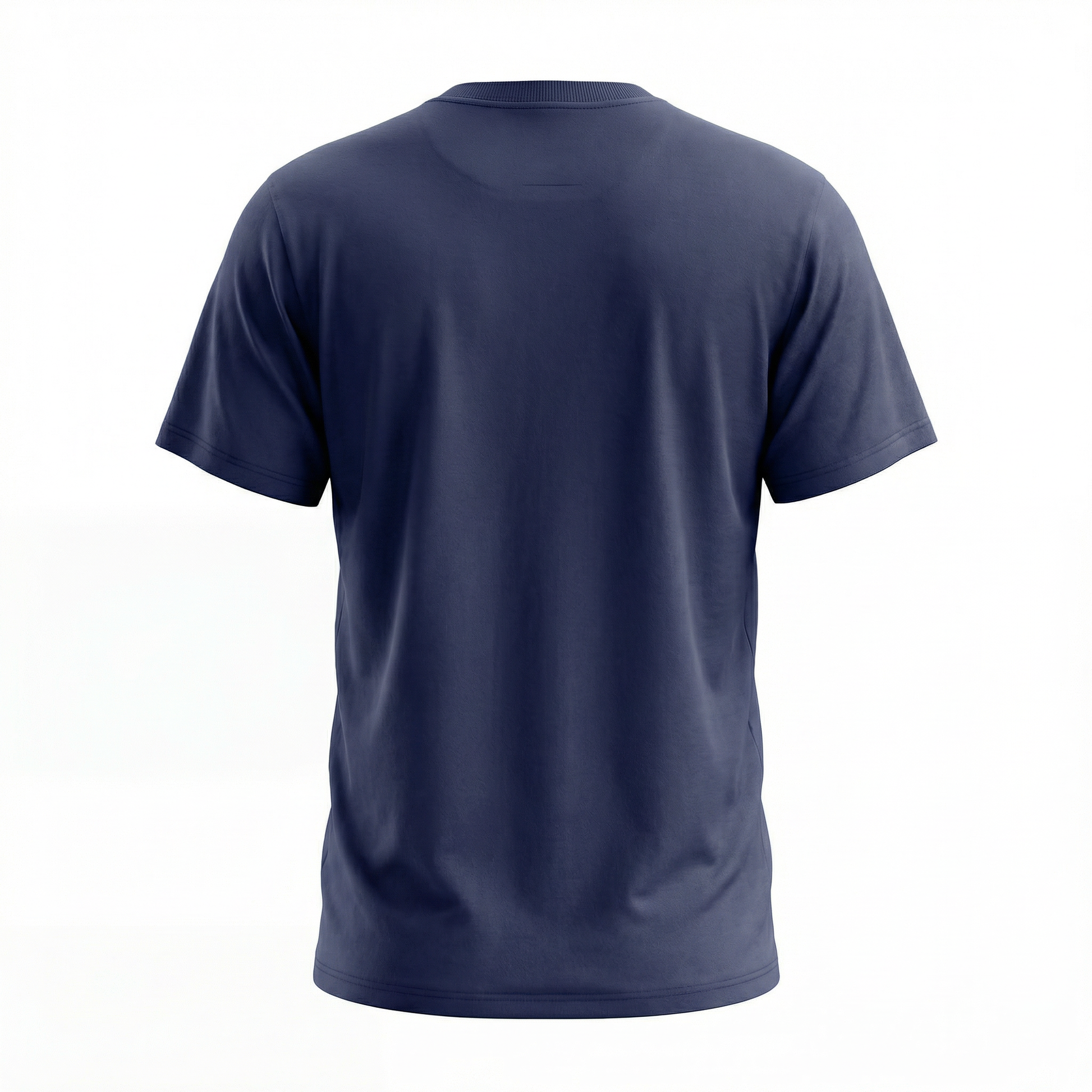 Round Neck T-shirt, Unisex Navy