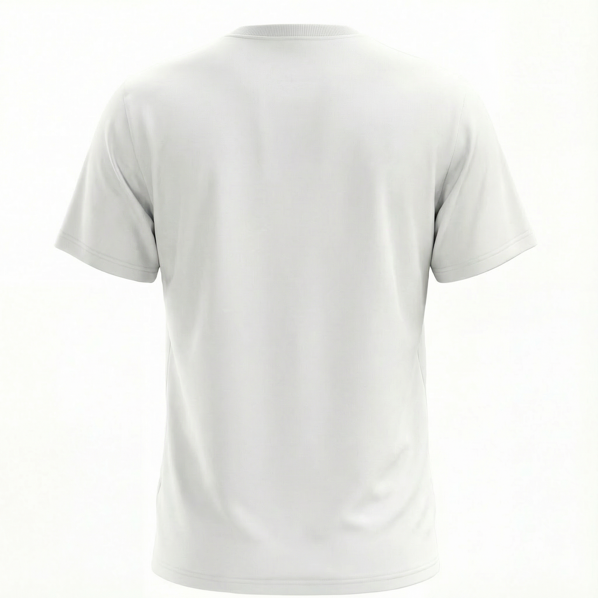 Round Neck T-shirt, Unisex White