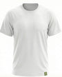 Tshirt Unisex Blank White 180GSM Organic Fairtrade